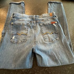 7 for all mankind josefina skinny boyfriend size 30
